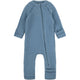 Mikk Line Zīdaiņu merino vilnas kombinezons Wool Baby Suit Blue Melange