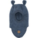 Mikk Line Vilnas šalmcepure ar ausīm Wool Fullface Blue Melange