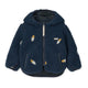 Liewood bērnu jaka Mara ar ausīm Rocket Classic Navy
