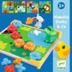 Djeco mozaīkas spēle bērniem DUCKY and CO – krāsainas bildes