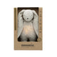 Moonie the Mummy Bunny 2.0 Organiskā ar gaiši pelēku krāsu