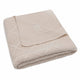 Jollein bērnu sega Check Knit Oatmeal 100 x 75 cm