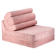 Wigiwama Baby daudzfunkcionāls Flipster Pink Mousse pufiņš