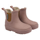 Mikk line TPR īsās ziemas gumijas zābaki Twilight Mauve apavi