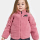Didriksons Bērnu flīsa jaka Gibbs Heather Pink