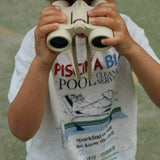 Konges Slojd bērnu T-krekls ar īsām piedurknēm Era Off White/Piscina