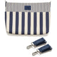 La Millou ratiņu organizētājs Feeria Stripes Navy