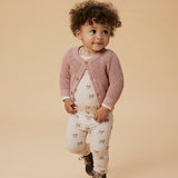 Lil' Atelier zīdaiņu bodi Slim Silver Peony Bow NBFGAVO