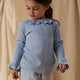 Lil' Atelier Bērnu blūze meitenēm Zen Blue NMFTANSY