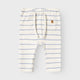 Lil' Atelier Zēnu bikses Coconut Milk Zen Blue NBMKAIL