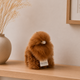 Inkari Plīša alpaka Monsterfluff Hazelnut 23 cm