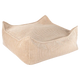 Wigiwama Square bērnu pufiņš Ottoman Brown Sugar