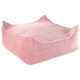 Wigiwama Square bērnu pufiņš Ottoman Pink Mousse