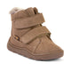 Froddo bērnu ziemas zābaki Zeru Tex Furry Camel Brown
