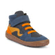 Froddo bērnu basām kājām apavi, augsti, Tex Go Denim Orange