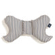 La Millou bērnu ratiņu spilvens "Eņģeļa spārni" no kokvilnas velūra STRIPES NAVY