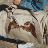 Konges Slojd bērnu nedēļas nogales soma Feather pelēka