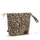 La Millou ūdensizturīga kosmētikas somiņa Leopard Cream no Magdalena Lamparska XL