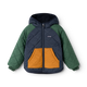 Liewood Abpusēja bērnu jaka Jackson Garden Green Multi Mix