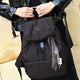 La Millou mugursoma mammai Puffer BLACK