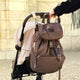 La Millou mugursoma mammai Puffer BROWN