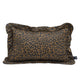La Millou kokvilnas bērnu spilvens XL Leopard Choco