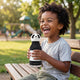 Asobu Termos pudele ar salmiņu Bestie - Panda 460 ml