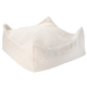 Wigiwama Square bērnu pufiņš Ottoman Cream White