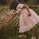 Lil' Atelier tilla kleita meitenēm Peach Whip NMFFANELLA